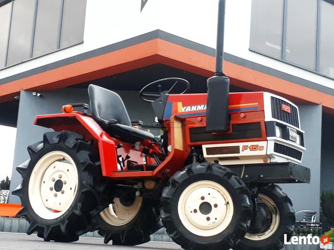 Mini Traktor ciągnik pojazd wolnobieżny YANMAR F15D 4x4 15KM
