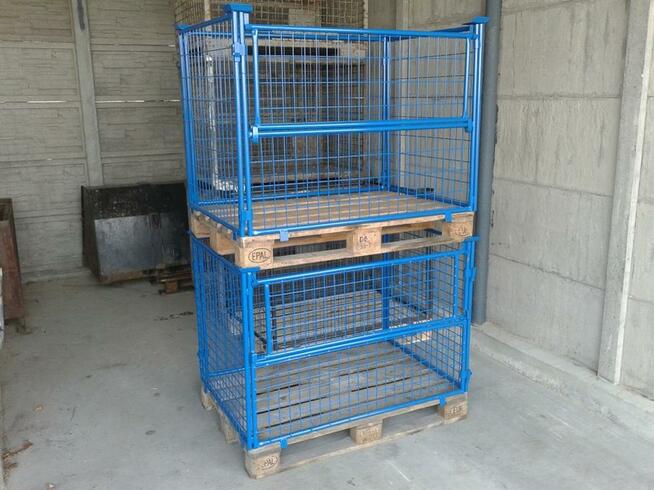 Metalowy kosz paletowy 1200x800