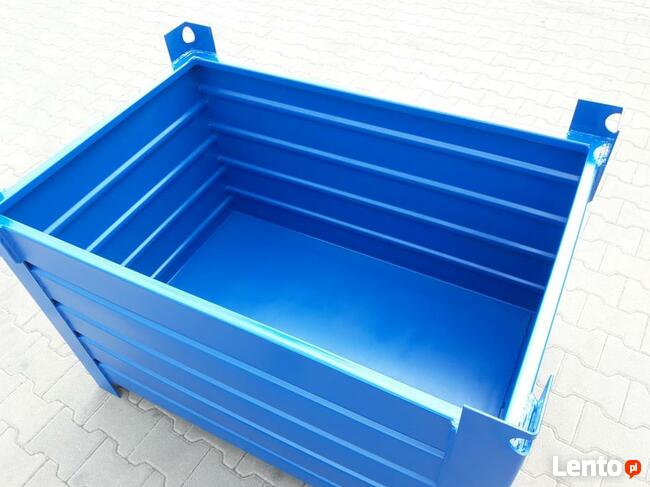 Stalowe pojemniki PMPP z giętej blachy