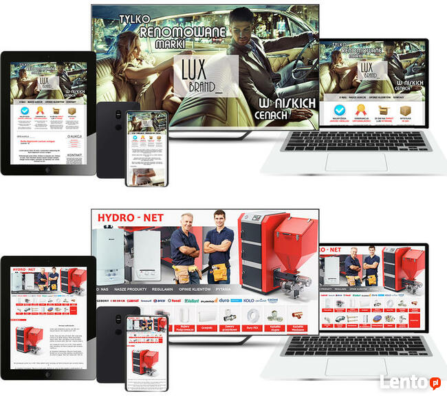 Szablony Allegro / eBay (PL,ENG, DE) Strony internetowe ,LOGO