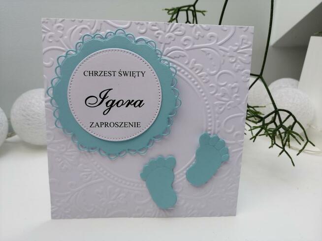 zaproszenia na chrzest