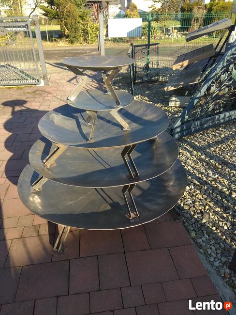 Palenisko ogrodowe ze stali corten o średnicy 50cm