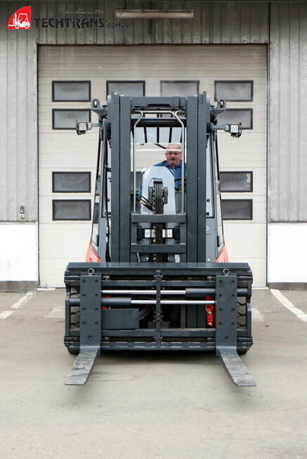 Linde H60 T wózek widłowy Linde 6 Ton, przesuw boczny widły