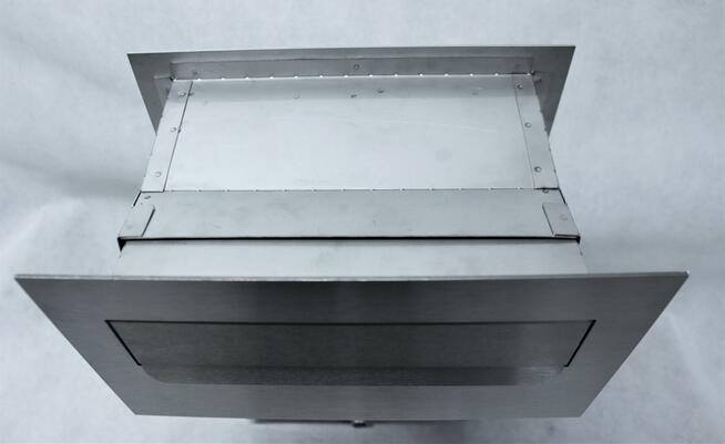 Przelotowa skrzynka na listy ( do cienkich murków )