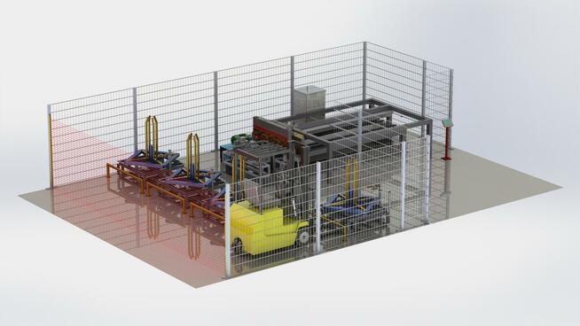 NOWA Zgrzewarka wielopunktowa do paneli ogrodzeniowych, siat