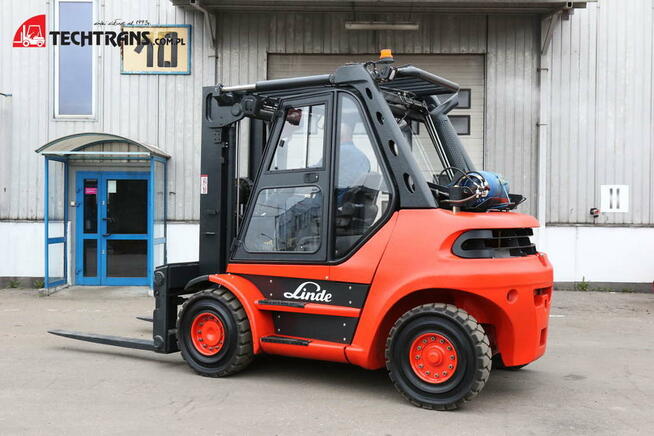 Linde H60 T wózek widłowy Linde 6 Ton, przesuw boczny widły