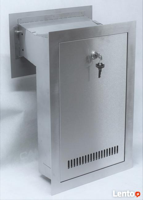 Przelotowa skrzynka na listy ( do cienkich murków )