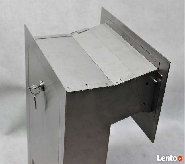 Przelotowa skrzynka na listy ( do cienkich murków )