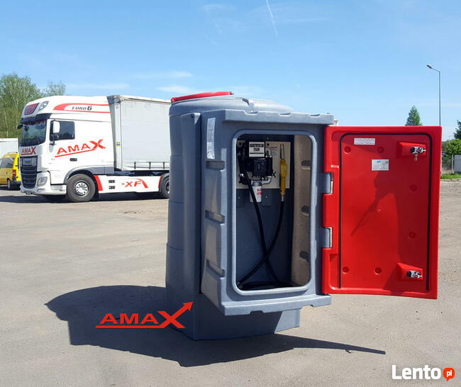 Amax, zbiornik dwupłaszczowy 1600L RATY