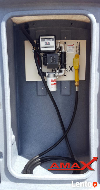 Amax, zbiornik dwupłaszczowy 1600L RATY