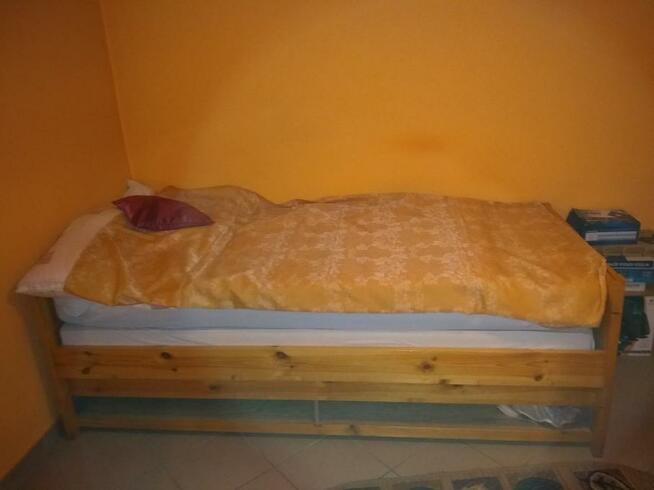 Łóżko z drewna 1-2 osobowe