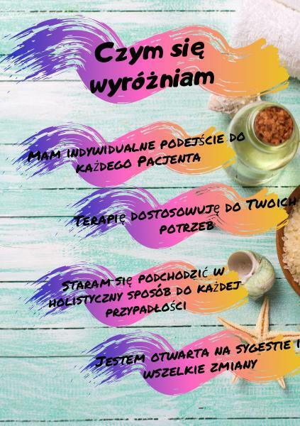 Masaż leczniczy lub relaksacyjny w salonie na Wrzosach