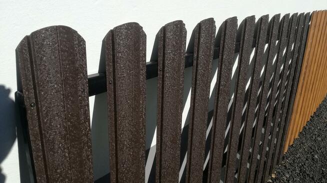 Przęsła ze sztachet metalowych