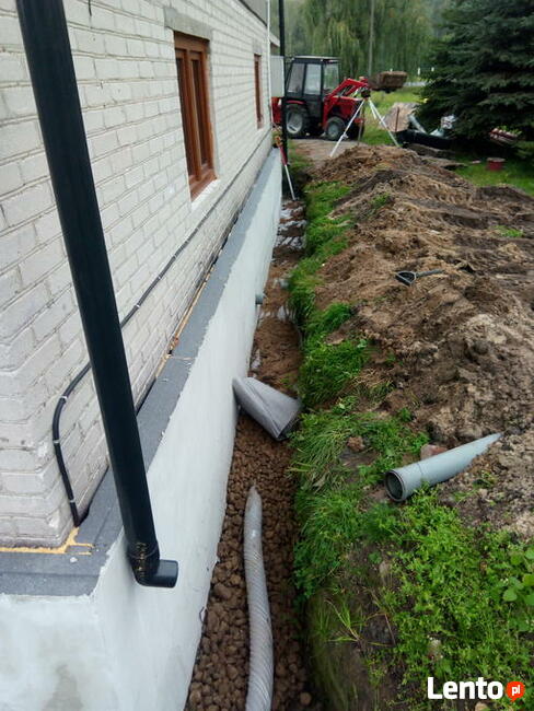 Minikoparka minikoparko-ladowarka wykopy fundamenty wypozycz