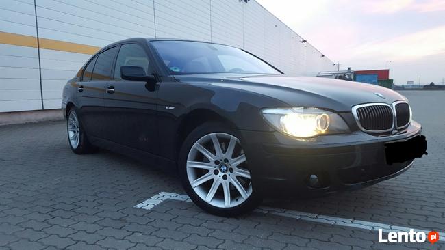 Bmw 750i E65 4.8 V8 380 KM 2008r Warszawa Full opcja Radar