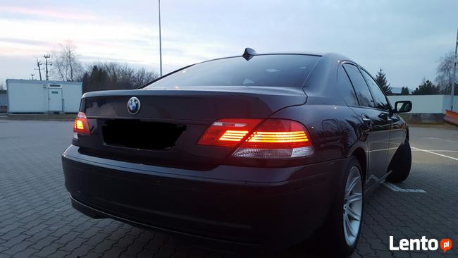 Bmw 750i E65 4.8 V8 380 KM 2008r Warszawa Full opcja Radar