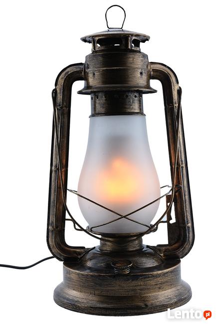 Lampion LED Latarenka 3 tryby świecenia - płomień - prezent