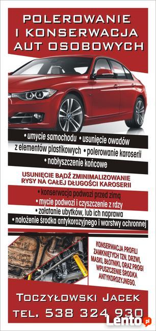 Konserwacja Podwozie Polerowanie Anty korozja Samochód Spód