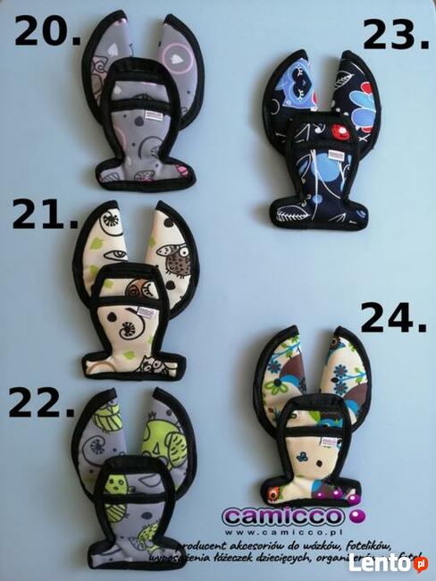 OCHRANIACZE na pasy osłonki do fotelika na pas fotelików Max