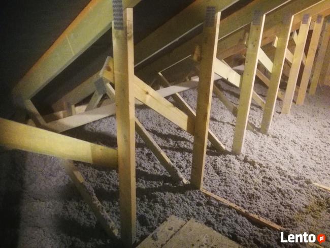 Badanie kamerą termowizyjną Wdmuchiwanie celulozy kuny zimno