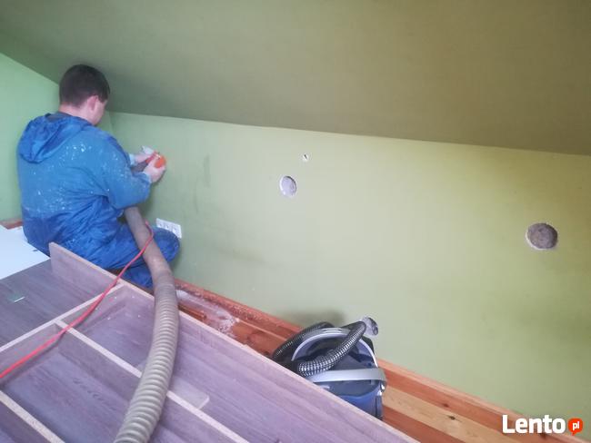 Badanie kamerą termowizyjną Wdmuchiwanie celulozy kuny zimno