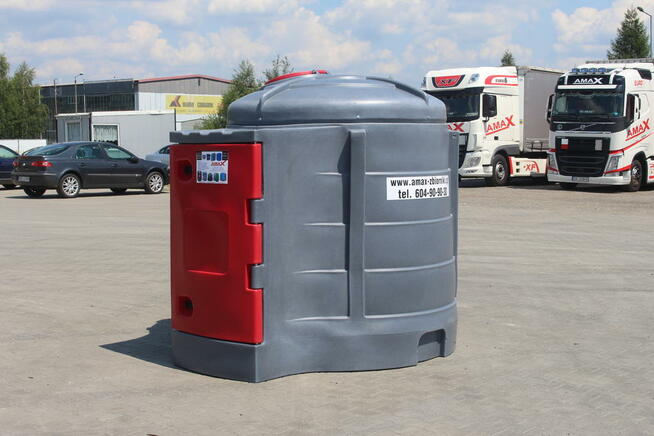 Dwupłaszczowy zbiornik na olej napędowy 2500l, diesel, ON, r