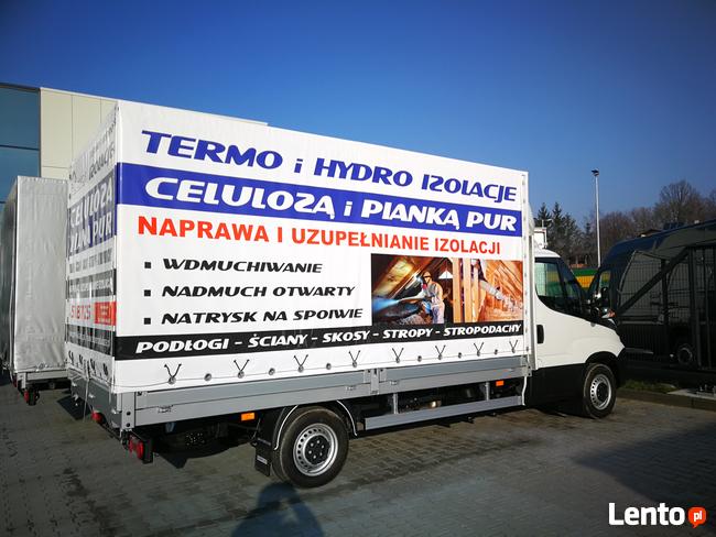 Badanie kamerą termowizyjną Wdmuchiwanie celulozy kuny zimno