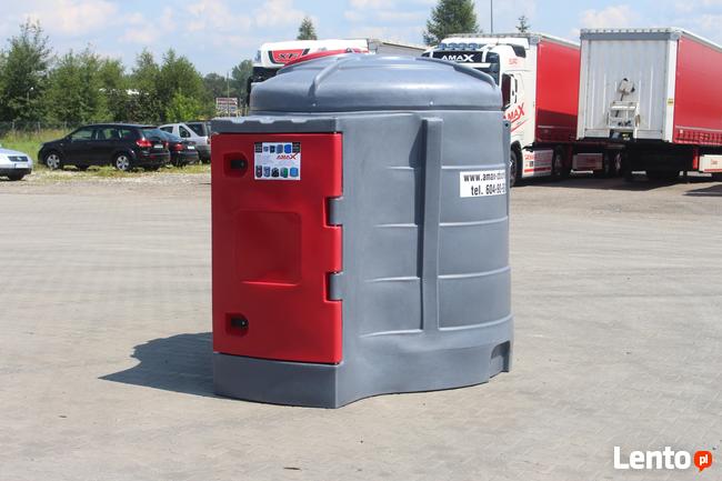 Dwupłaszczowy zbiornik na olej napędowy 2500l, diesel, ON, r