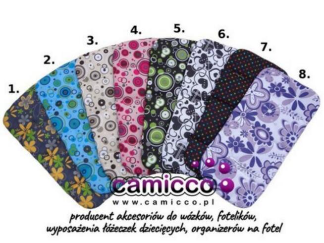 Materacyk wkładka do wózka z polarem wózków CAMICCO