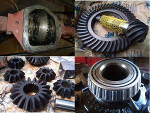 naprawa mostów napędowych dyferencjałów dyfrów BMW Mercedes