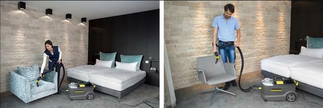 Pranie dywanów/Wynajem. KARCHER. Myjki, Odkurzacze piorące.