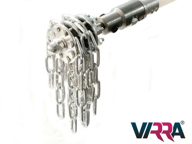 Zestaw do czyszczenia komina od dołu mechanicznie Virra Clic