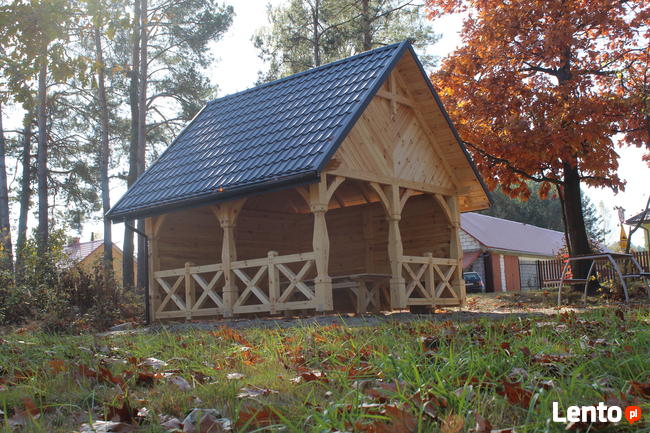 Altana ogrodowa, altana w stylu regionalnym