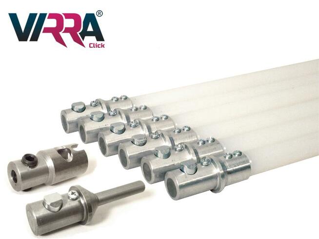 Zestaw do czyszczenia komina od dołu mechanicznie Virra Clic