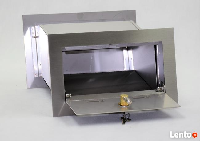 Skrzynka na listy przelotowa - INOX