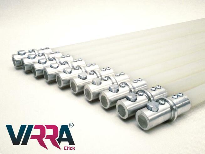 Zestaw do czyszczenia komina od dołu mechanicznie Virra Clic