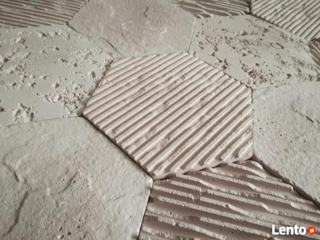 Hexagon dekory heksagon gipsowe hit płytki gipsowe