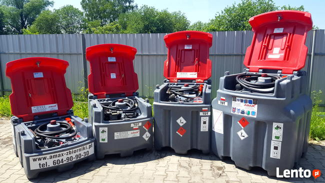 Truck Tanki, Amax, Raty! Mobilne 950l, 600l, 425l, 250l