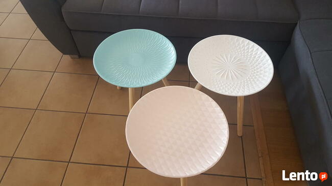 Stolik okrągły Bingo kolory