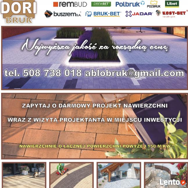 Kostka Brukowa ARKADIA jak AKROPOL KASZTAN cała PL