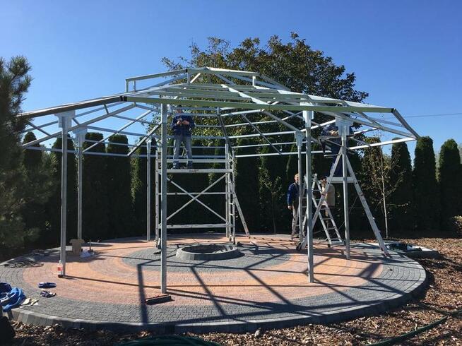 Zadaszenia balkonów tarasów, zabudowy balkonów tarasów wiaty