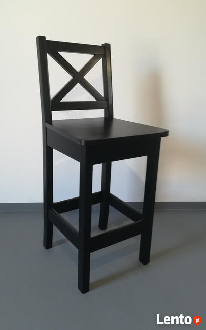 biały hoker kuchenny krzesła barowe białe hokery drewniane x