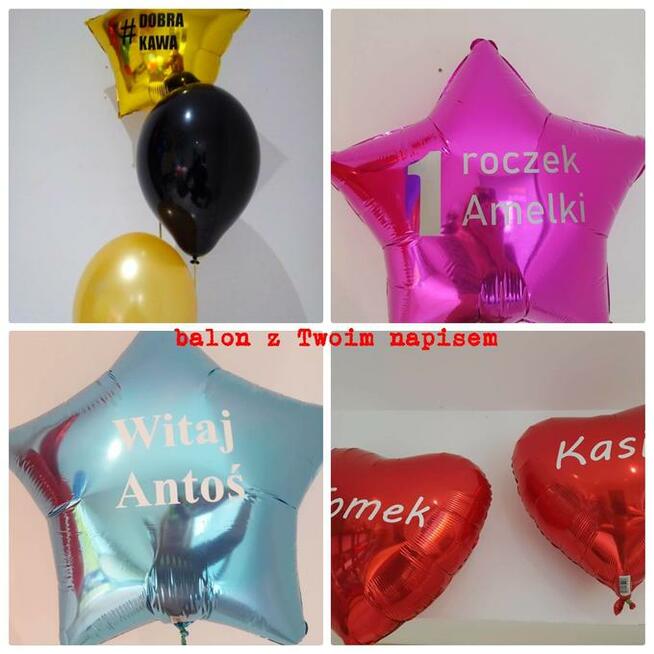 Balony z helem Rybnik tel.883644900 od 1999 roku !