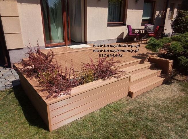 deski tarasowe kompozytowe wpc tarasy balkony montaz