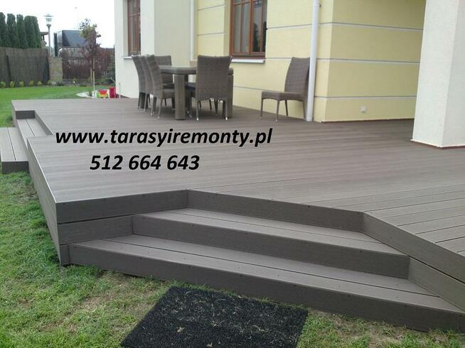 deski tarasowe kompozytowe wpc tarasy balkony montaz