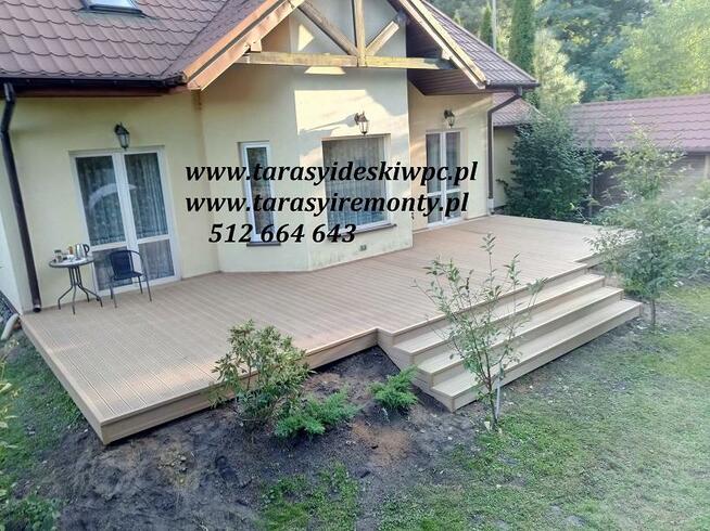 deski tarasowe kompozytowe wpc tarasy balkony montaz