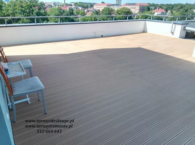 deski tarasowe kompozytowe wpc tarasy balkony montaz