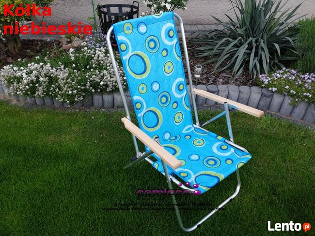 Leżak aluminiowy 2- pozycyjny z regulacją KRZESŁO-LEŻAK