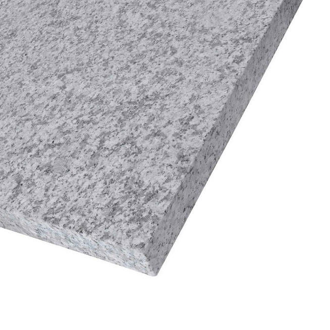 Płytka tarasowa 60x60x2 granit G603 Crystal Grey płomień