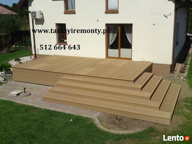 deski kompozytowe wpc tarasy balkony montaz